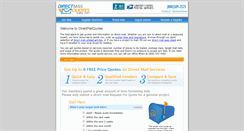 Desktop Screenshot of directmailquotes.com